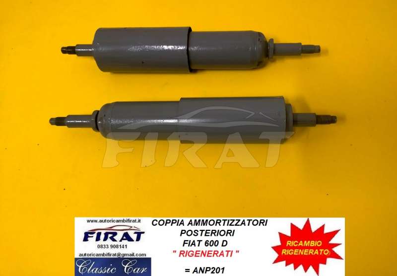 AMMORTIZZATORI FIAT 600 POST. (RIGENERATI)